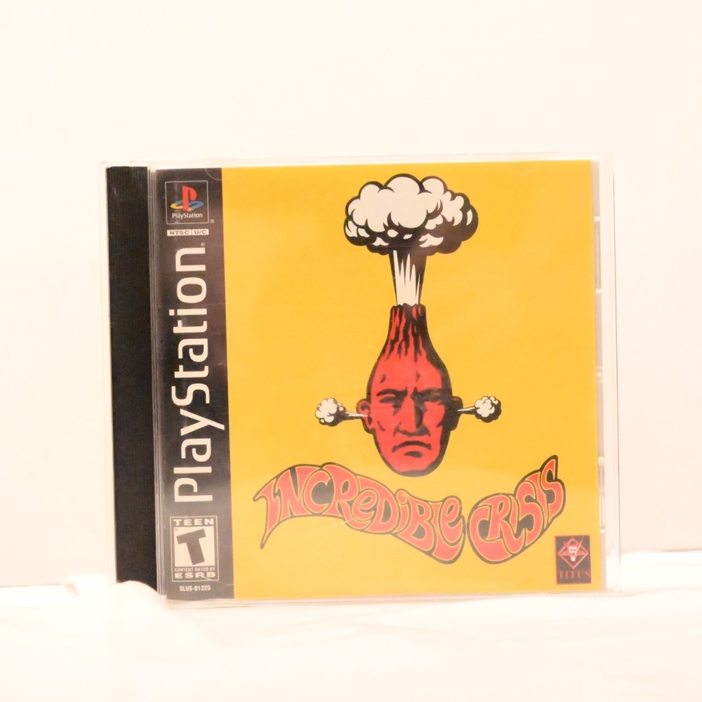 Incredible Crisis PS1 Complete With Case Manual Disc PlayStation
